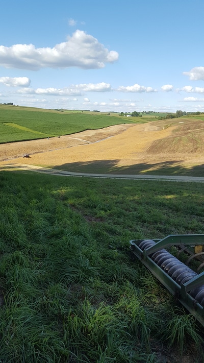 Gravel Grading & Excavating are experts in erosion control and water runoff of farm ground and crop land.